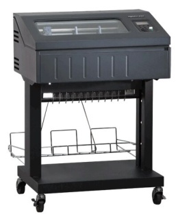 Dual branded Printronix P8000 Line Matrix Printer 500 lpm Open Pedestal, Low Paper Tray, Standard Emulations (P8P05-1213-0)